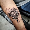 Top 81 Best Black and Gray Rose Tattoo Ideas - [2021 Inspiration Guide]