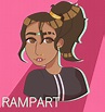Apex Legends Rampart Fanart Réaltra! - Illustrations ART street