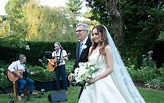 Actress Elizabeth Gillies drove an RV to her wedding at a charming farm ...