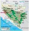 Bosnien Herzegovina Karte Krieg