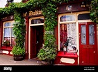Traditional Irish pub in the town of Ballyjamesduff, Ireland Stock ...