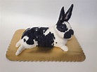 Rabbit cake, Bunny birthday cake, Bunny cake
