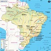 Large Map of Brazil | Brazil Large Map