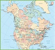 Map Of Canada And Usa - World Map