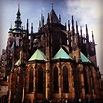 St. Vitus Cathedral Prague. The perfect example of gothic architecture ...
