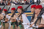 Soldados pertenecientes, a la Unidad de Regulares, del Ejército español ...