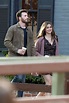 Ana de Armas and Chris Evans are all smile while filming a scene on the ...