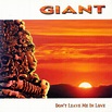 Giant - Don't Leave Me In Love (2001, CD) | Discogs