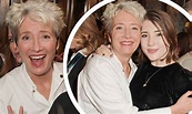 Emma Thompson, 60,cuddles up to daughter Gaia Wise, 19, at star-studded ...