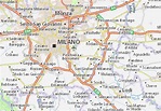 Mappa MICHELIN Peschiera Borromeo - Pinatina di Peschiera Borromeo ...