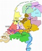 Países Baixos Mapa Geografia - Gráfico vetorial grátis no Pixabay