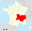 Où se trouve l'Auvergne-Rhône-Alpes
