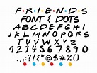 Free 89 Friends Font With Dots Svg SVG PNG EPS DXF File