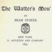 Bram Stoker – The Watter’s Mou’
