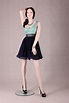 Fashion full body realistic female mannequin glossy white life size ...