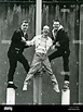 BRONSKI BEAT Promotional photo of UK pop group about 1985. From l ...