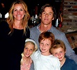 Julia Roberts and Daniel Moder with children, Hazel Moder and Phinnaeus ...