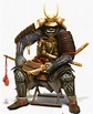 Shogun warlord in full armor. | Samurai warrior, Samurai anime, Samurai art