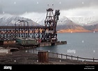Pyramiden, abandoned Russian settlement and coal mining community on ...