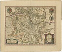 Antique Map of the Moselle region by Janssonius (c.1650)