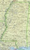 Mapa Político de Misisipi | Gifex