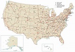 United States Road Map With Highways - Printable Maps Online