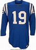 1959 Johnny Unitas NFL Championship Game Worn Baltimore Colts | Lot ...