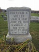 Abraham A. Miller (1851-1919): homenaje de Find a Grave