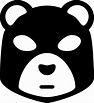 Black Bear Icon at Vectorified.com | Collection of Black Bear Icon free ...