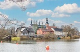 De Prachtige Middeleeuwse Stad Kartuzy Polen Stock Afbeelding - Image ...