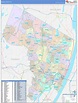 Bergen County, NJ Wall Map Color Cast Style by MarketMAPS - MapSales.com