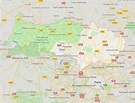 Carte du Val-d'Oise - Val-d'Oise carte du département 95