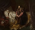 Death of Barbara Radziwill Painting by Jakob Jozef Simmler - Fine Art ...