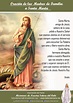 Oración de las Madres de Familia a Santa Marta – Nuestra Señora del Cielo