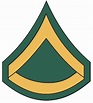 Army Private First Class Rank Decal