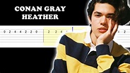 Conan Gray - Heather (Easy Guitar Tabs Tutorial) - YouTube