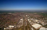 Crewe from the air | aerial photographs of Great Britain by Jonathan C ...