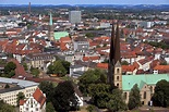 Bielefeld - Blick von der Sparrenburg Foto & Bild | city, kirche, stadt ...