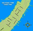 street map | San pedro, Street map, San pedro belize