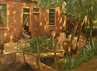 Hendrik Maarten Krabbé | Untitled (Dappled Sunlight in the Backyard ...