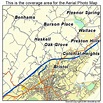Aerial Photography Map of Bristol, VA Virginia