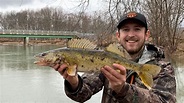 ALLEGHENY RIVER PIKE and WALLEYE when a BOMB GOES OFF!! (Catch and Cook ...