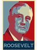 "Franklin D. Roosevelt poster" T-shirt for Sale by SozioNiko ...
