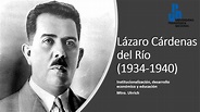 Lázaro Cárdenas (1934-1940) - YouTube
