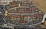 Medium Aevum — Madaba Mosaic Map In 542 AD, a Byzantine church...