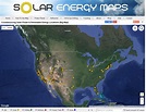Solar Energy Maps: Solar Canopy Parking Lot Locations Map