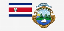Costa Rica Flag & Coat - Escudo De La Bandera De Costa Rica - Free ...