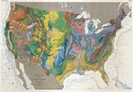 USGS Geologic Map of the United States, Extra Large (79″ x 52″) – mapagents