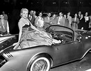 Jayne Mansfield with 1954 Buick Wildcat II show car