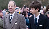 James Viscount Severn, 15, looks dapper in smart suit for Christmas ...